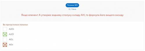 Якщо елемент а утворює водневу сполуку складу ан, то формула його вищого оксиду