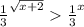 \frac{1}{3} ^{\sqrt{x+2} } \frac{1}{3}^{x}