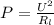 P = \frac{U^2}{R_l}