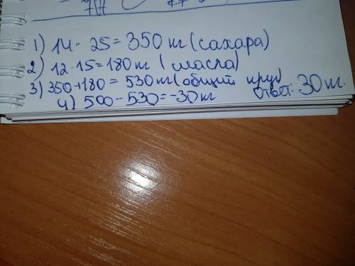 Грузоподъёмность лифта 500 кг. в лифт загрузили 14 коробок с сахарным песком, по 25 кг в каждой коро
