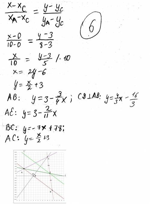 Нужно заранее даны координаты вершин треугольника авс. а(0; 3), в(12; -6), с(10; 8). найти: 1)длину