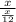 \frac{x}{\frac{x}{12}}