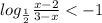 log_{\frac{1}{2} } \frac{x-2}{3-x}