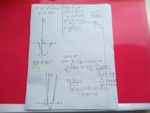 y = x ^{2} - 6x + 13