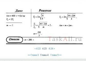 Какова была начальная масса груза подвешенного на пружине если при увеличении массы на 60 г период в