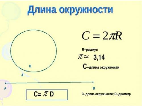 Диаметр окружности равен 18,19 см. значение числа π≈3,14. определи длину c этой окружности (с точнос