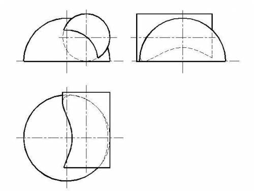 Свопросом по начертательной построить вид слева