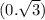 (0. \sqrt{3} )