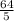 \frac{64}{5}