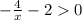 -\frac{4}{x}-20