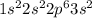 1s {}^{2} 2s {}^{2} 2p {}^{6} 3s {}^{2}