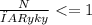 \frac{N}{φARyky}