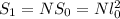 S_1 = NS_0 = Nl_0^2