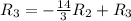 R_3=-\frac{14}{3} R_2+R_3