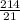 \frac{214}{21}