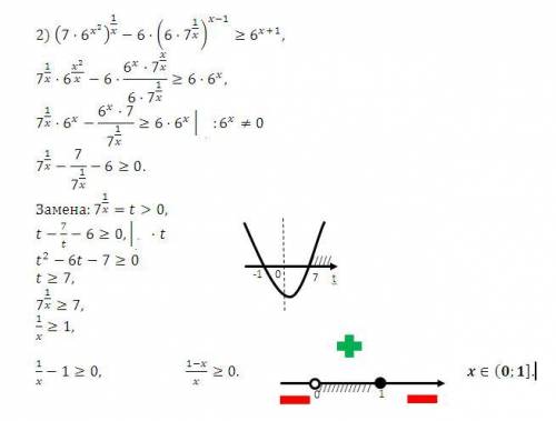 Нужно решить два неравенства с подробным решением. ! )