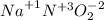 {Na}^{+1}{N}^{+3}{O}^{-2}_{2}