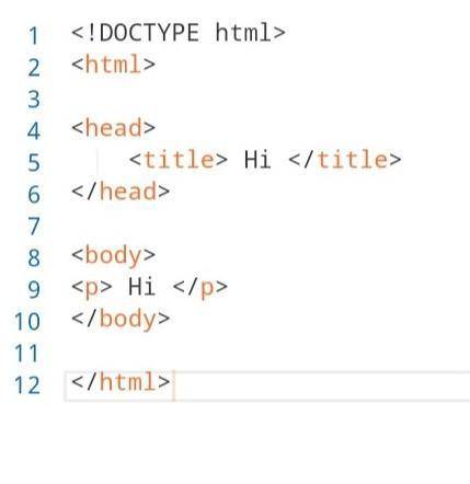 <..> <..> <title>Hi<..> <..> <..> <p>Hi<..> <..&g
