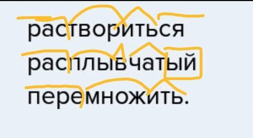 умоляюЗадание 3.1. Выполните морфемный разбор слов.растворитьсярасплывчатыйперемножить.​