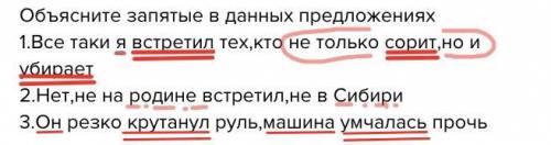 6класс РусскийОбъясните запятые в данных предложениях1.Все таки я встретил тех,кто не только сорит,н