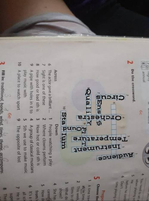 Do the crossword Across 6 The actor gave a brilliant ... 7 Sight is one of these 8 How good or bad s