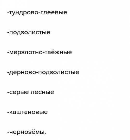 Какие почвы преобладают на равнинах нашей страны