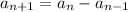 a_{n+1}=a_{n}-a_{n-1}