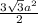 \frac{3\sqrt{3} a^2}{2}