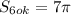 S_{6ok} = 7\pi