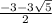 \frac{-3-3\sqrt{5} }{2}