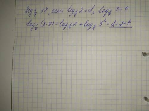 вычислить логарифм и выбрать ответ.