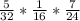 \frac{5}{32}*\frac{1}{16}*\frac{7}{24}