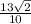 \frac{13\sqrt{2} }{10}