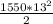 \frac{1550*13^{2} }{2}