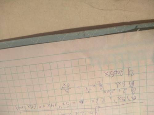 Найдите производную функции: a) x^5+2x^2-5 b) 2x+2/x c) 6 корней из x d) 2sin x Желательно с объясн