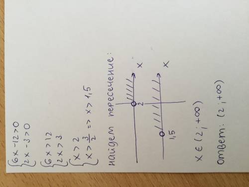Решите систему неравенств Только распишите как надо