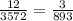 \frac{12}{3572} = \frac{3}{893}