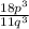 \frac{18p^{3} }{11q^{3} }