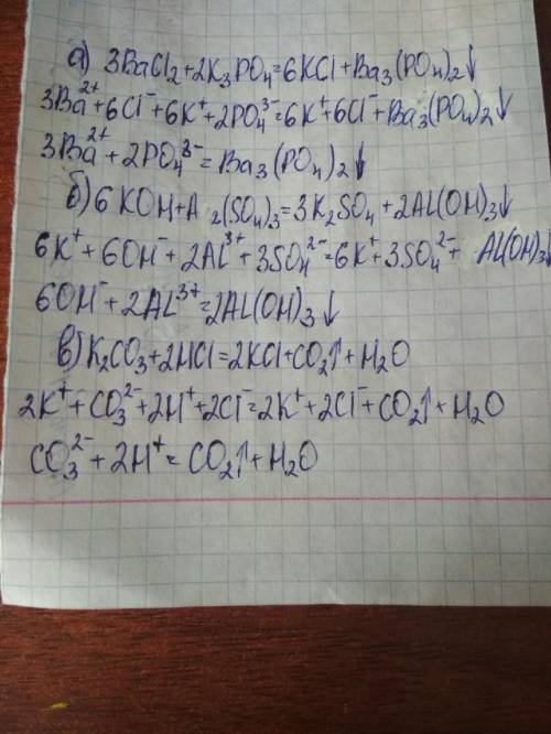 Закончите уравнения возможных реакций :а) NaOH + Fe2(SO4)3 =б) HCL + CO2 =в) HCL + Ag =г) H2SO4 + AL