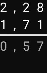 Вычислите (в столбик): а) 2,281−1,71 б) 7,5+33,6 в) 47,5⋅10,8 г) 26,0195∶6,5