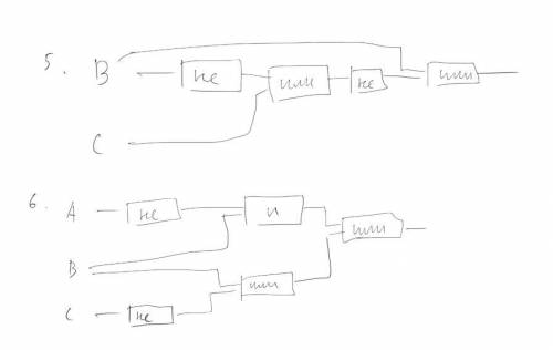 Постройте логические схемы к предложенным логическим выражениям!Очень надо,