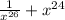 \frac{1}{x^{26} } +x^{24}