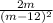 \frac{2m}{(m-12)^2}