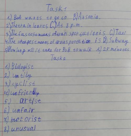Complete the sentences. Use the following word​