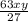 \frac{63xy}{27}