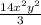 \frac{14x^{2}y^{2} }{3}