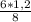 \frac{6*1,2}{8}