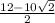 \frac{12-10\sqrt{2} }{2}