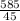 \frac{585}{45}