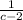 \frac{1}{c-2}